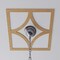 Ekena Millwork Statesman Wood Fretwork Pierced Ceiling Medallion, Red Oak, 34"OD x 21 3/4"ID x 3/8"T CMWP34X34X0375STRO - alternate 6